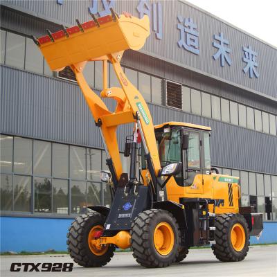 China ZL18 CTX928 1.8T Hot Sale Mini Wheel Loader /Wheel Loader With Poweful Engine 0.9m3 for sale