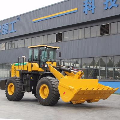 China 5 ton loader with joystick, AC, weichai engine 3m3 for sale