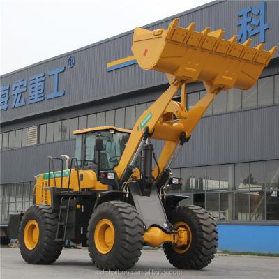 China Chinese new 5.0 ton front end articulated zl50 wheel loader 3m3 for sale