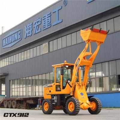 China CTX912 ZL08 800kg Front End Wheel Loader, Compact Tractor, Radlader with 0.33m3 Powerful Engine for sale