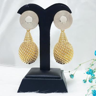 China Romantic Jewelry For Women Brazilian Earrings Jewelry Drop Earrings Wholesale for sale