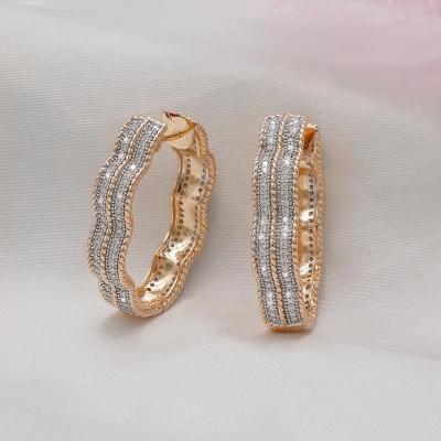 China TRENDY earrings 2021 high quality circle earrings for women Z496 for sale