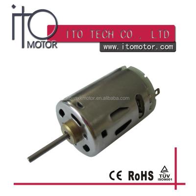 China Drip-proof IRS-390 395 1w-60w brushed dc motor /Micro 3.6v dc motor/high rpm dc motor 5v for sale