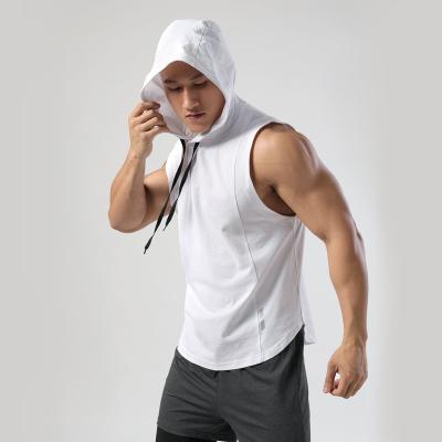 China Wholesale Custom QUICK DRY Bodybuilding Muscle Workout Stringer Gym Vest Fitness Singlet Cotton Tank Tops for sale