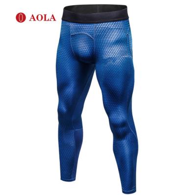 China 2021 Best Quality Breathable Gym Custom Size Seamless AOLA Fashion For Men High Compression Gaiters for sale