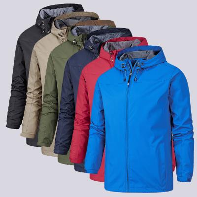 China Custom Made Polyester Vintage Anorak Reflective Waterproof Men's Retro Jacket Viable for sale