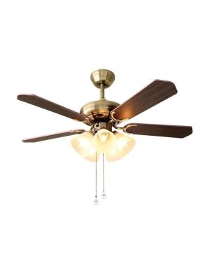 China Retro 42 europäische Deckenventilatoren 4 Blade Deckenventilator 1200 mm zu verkaufen