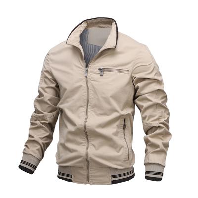 China Wholesale New Men's Jacket Spring QUICK DRY Washed Pilot Handsome Zipper Jacket Casual Slim Fit Jacket for sale