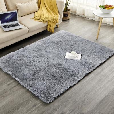 China Kingcason New Designs Non-Slip 100*160 Recycled Super Soft Anti-Wrinkle Comfortable Polyester Pile Fur Rug For Bed Sofa for sale