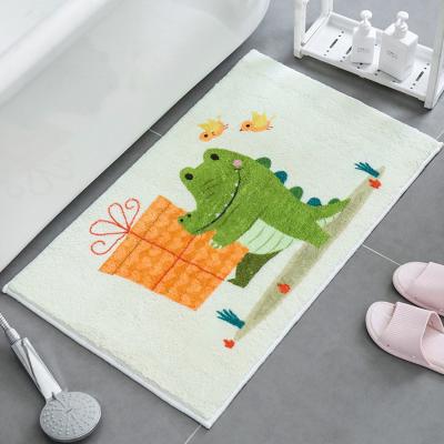 China 40*60 Color Kingcason Plush Polyester Cartoon Blanket Ins Style Non-slip Hot Sale Custom Soft Different Carpet For Bed Room for sale