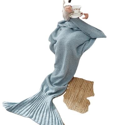 China Kingcason Multicolor Mermaid Tail Blanket PORTABLE Comfortable Anti-pilling Maker Hand-slaughter For Household for sale