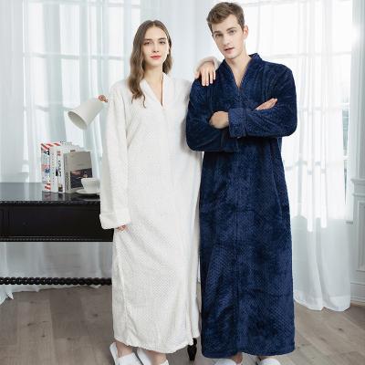 China Kingcason Good Service Super Breathable Competitive Manufacturer Soft Couple Bathrobe Women Men for sale