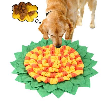 China Travel Kingcason New Design Feeding Training Blanket Durable Washable Nose Mat For Dogs for sale