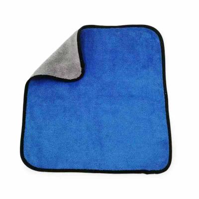 China Factory Wholesale Coral Fleece Microfiber Car Wash Hypoallergenic Towel 600gsm 40*40cm for sale