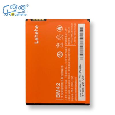 China LEHEHE BM42 Mobile Phone Battery For Xiaomi RedMi Hongmi Note1 Red Rice Note 1 3100mAh for sale