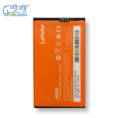 China LEHEHE BM20 Mobile Phone Battery For Xiaomi Mi2 Mi2S 2000mAh High Capacity Bateria Replacement for sale