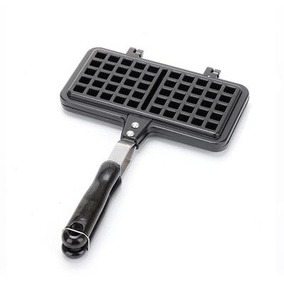 China Custom Non-Stick Metal Cast Die Aluminum Traditional Factory Cookware Die Casting Ingot Mold Waffle Maker Pan for sale