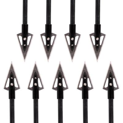 China Aluminum Alloy ADC12 YUESHEN Composite Shafts Archery Broadhead For Arrows Bow Arrow for sale