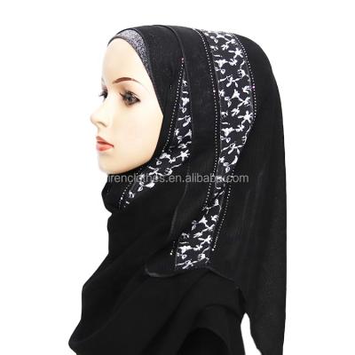 China Factory hot sale muslim hijabfor multicolor soft custom women knitted viscous islam muslim tank top scarf for sale