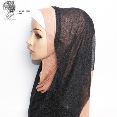 China Dubai hijab instant knitted luxury autumn women cotton scarf new fashion muslim hijab tank top muslim for sale