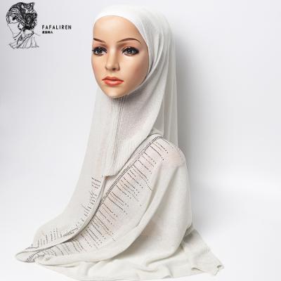 China Muslim Instant Hijab Fashion Cotton Muslim Women Islamic Wholesale Winter Hijab Malaysia Customized Good Quality Knitting Muslim Hijabs NC; ZHE for sale