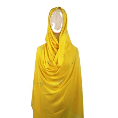 China Various Customized Muslim Hijab Pleat Chiffon Hijabs Woman Headscarf Muslim Factory Manufacture 100 Pieces One Color All-season OEM for sale