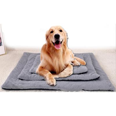 China Wholesale Luxury Goods Cooling Soft Pet Bed Cat Mattress Plush Dog Blanket Pet Bed for sale