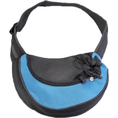 China Sustainable Small Dog Cat Safe Comfortable Adjustable Single Shoulder Backpack Carry Sling Bag Dog Carrier for sale