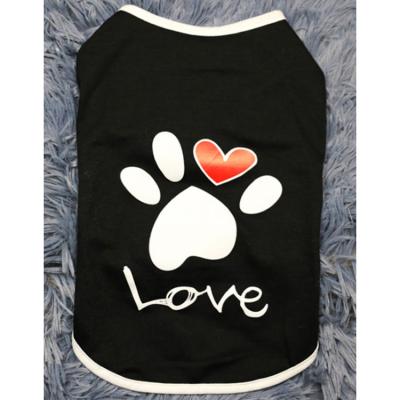 China Sustainable Pet Clothing Wholesale Summer Spring And Summer Printed Cotton Dog Clothes for sale