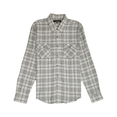 China Fasion Stalise Custom 100 Cotton Anti-pilling Best Price Men's Custom Check Flannel Shirts for sale