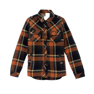 China Anti-pilling 100% Cotton Woman Plaid Color Checked Flannel Shirts Optional For Woman for sale