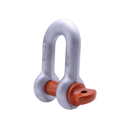 China High Quality G210 Carbon Steel Drop Forged Galvanized Lifting Chain US U Type Shackles for sale