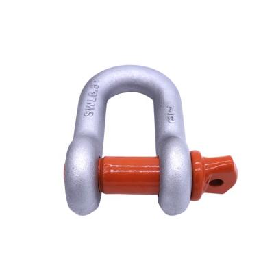 China High Quality US G210 Stainless Steel D Type Shackles With Screw Pin for sale