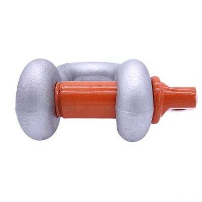 China High Quality European Type Stainless Steel D Shackle 8mm With Screw Pin for sale