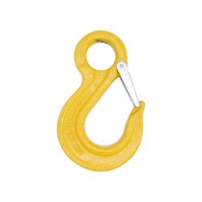 China Heavy Industry G80 Eye Sling Hook With Latch for sale