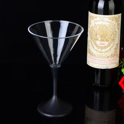 China New Design LED Martini Glass 60Ml Viable Amazing Flashing Glass With Light for sale