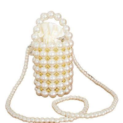 China Fashoion Novelty Handbag Luxury Customized Pearl Handbag Pearl Handbag for sale