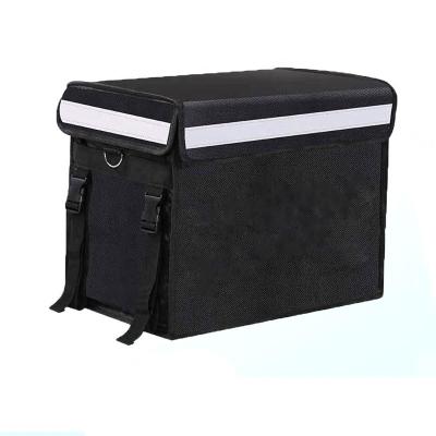 China Waterproof Factory Logo Large Capacity Motorcycle Insulated Custom Pizza Delivery Bags For Food Caterer for sale