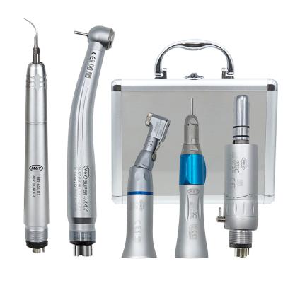 China Dental Handpiece 1pcs Air Scaler Set 1 2hole 4hole Low Speed ​​External Handpiece Kits 1pcs LED Metal Handpiece For Dental Unit for sale