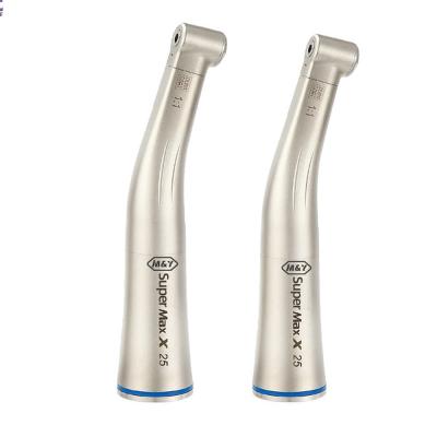 China Dental Metal vs. Super Max Single Ring Low Speed ​​Single Blue Inner Low Speed ​​Water Jet Angle Handpiece 1:1 X.25 Handpiece 1:1 X.25 handpiece for sale