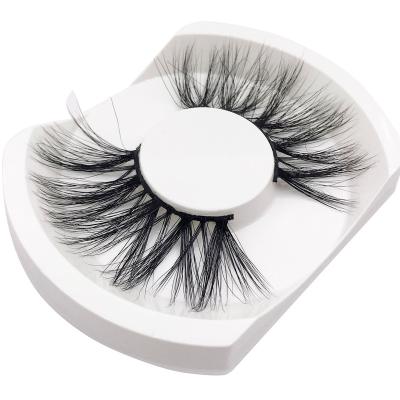 China Mink Eyelashes Long Eyelash Private Label Style Custom Made Cotton Top Quality New Black Cruelty Free 25mm 3d Cotton OEM Customized Fur ODM for sale