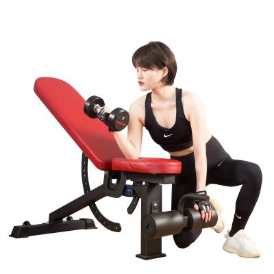 China Modern Multi in Foldable Barbell Bed Press Press Actions Gym Fitness Weightlifting Dumbbell Wholesale Adjustable Bench for sale