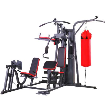 China Multi-Functional Sports Fitness Equipment Multi-Functional Strength Training Equipment Home Combo Large Three Person Station Complete TR for sale