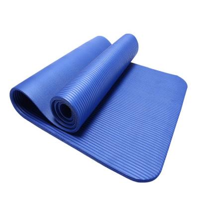 China Who respects the environment. 2021 Hot Sales Factory Outlet Wholesale Price OEM NBR Manufacturer Logo Non-slip Eco-Friendly Colorful Yoga Mat Customized for sale