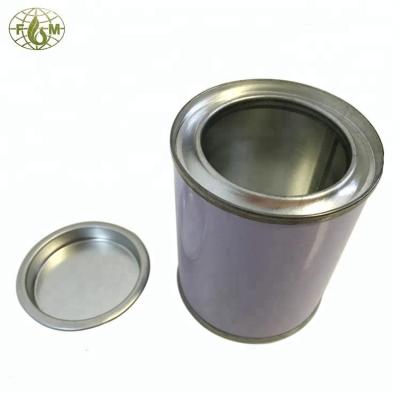 China Cylinder Shaped Candle Tin Cans / Glue Packing Tin Cans / Tin Can Making Machine for sale