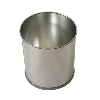 China Packing 100ml Empty Round Candle Tins Jar Candle Metal Container for sale