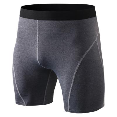 China QUICK DRY Men's Professional Sports Fitness Running Tight Exercising Shorts Stretch Quick Dry Sweat Tight Shorts for sale