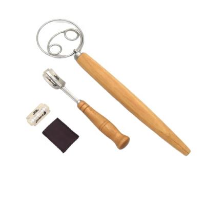 China Durable Dual Dutch Dough Beater Replace Blades and Cover Device Danish Bread Favorite Mixer Dough Beater and Bread Blade Set for sale