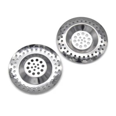 China Modern Kitchen Stainless Steel Drain Cover Catch Basket Sink Strainer for sale