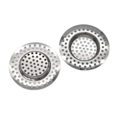 China Modern Kitchen Stainless Steel Drain Cover Catch Basket Sink Strainer for sale